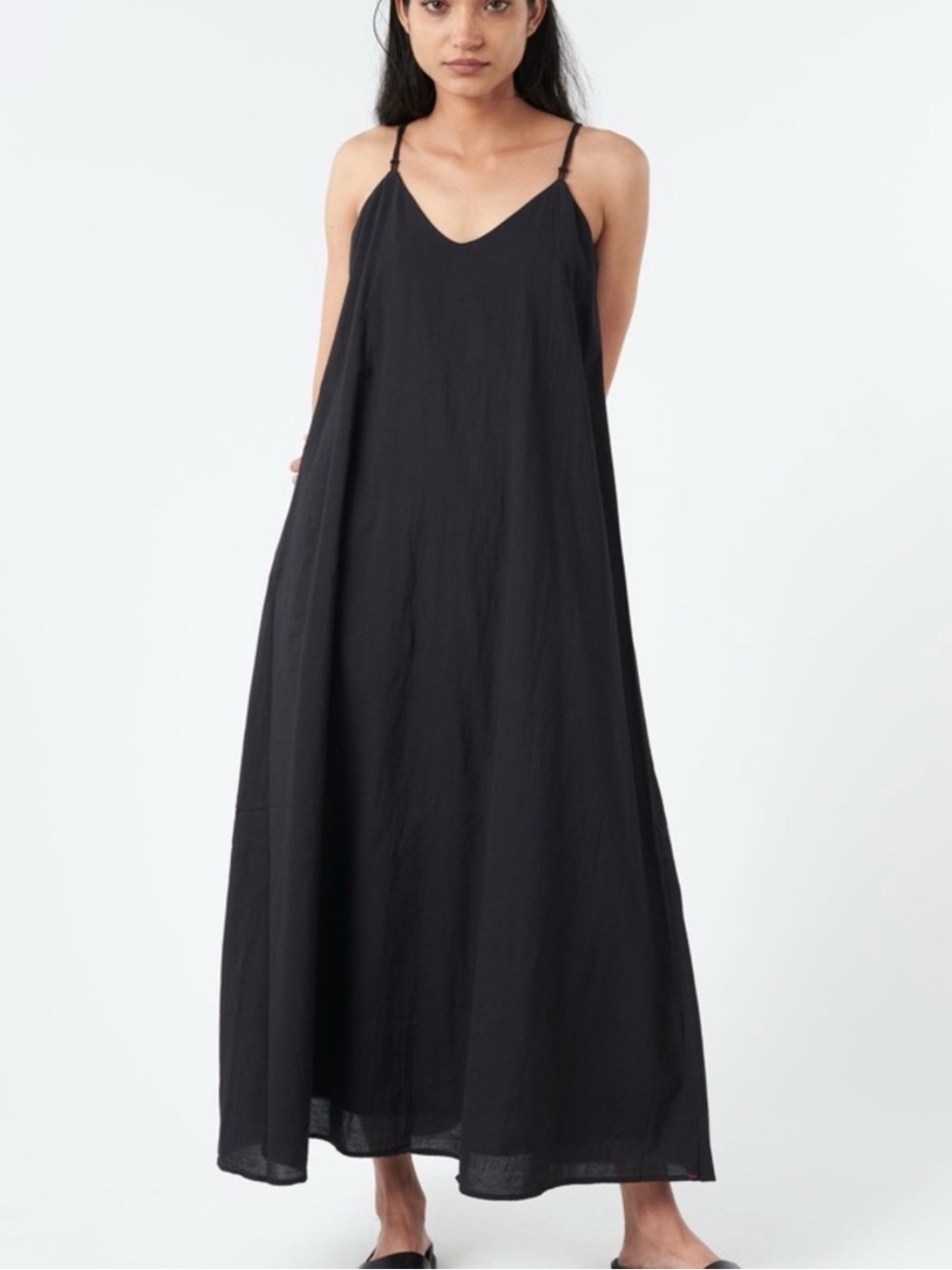 XiRENA Black Maxi Slip Dress